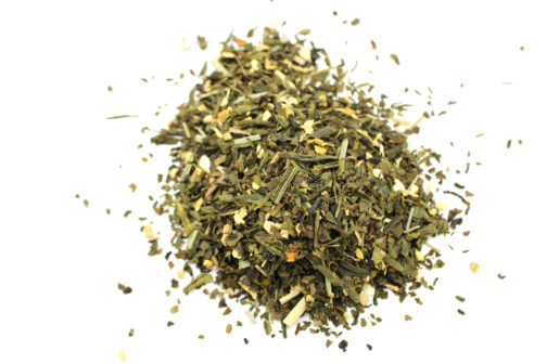 BIO Classic Green Tea with Lemon and Ginger 1Kg by Organiol leader in tea products online in Europe