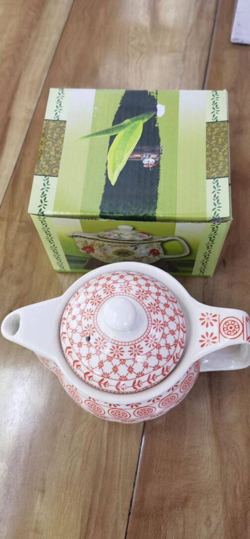 Small Herbal Teapot - Amber - Image 2