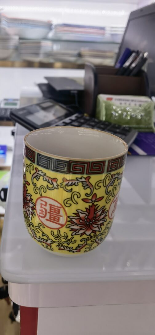Herbal Tea Cups - Long Life Oriental Design - Image 2