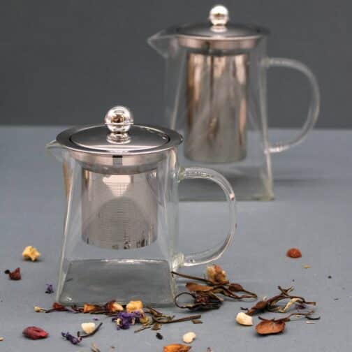 Théière à Infusion en Verre - Forme Tour - 750ml - gteap-02_02